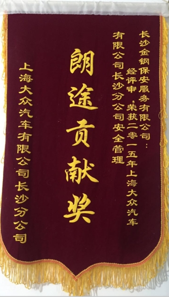 上汽大众朗途贡献奖