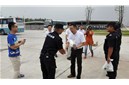 上海大众汽车长沙工厂厂长林远航一行慰问我公司驻厂保安员